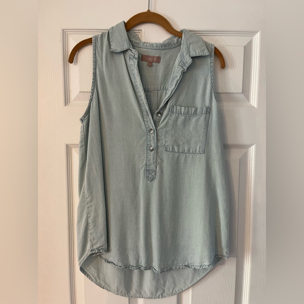 Denim blouse